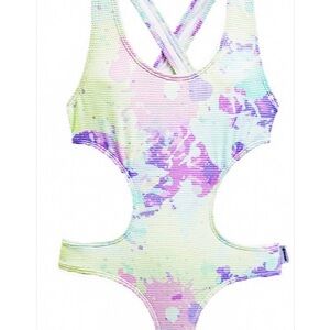 Limeapple Kids Swim One Piece - Pastel Floral